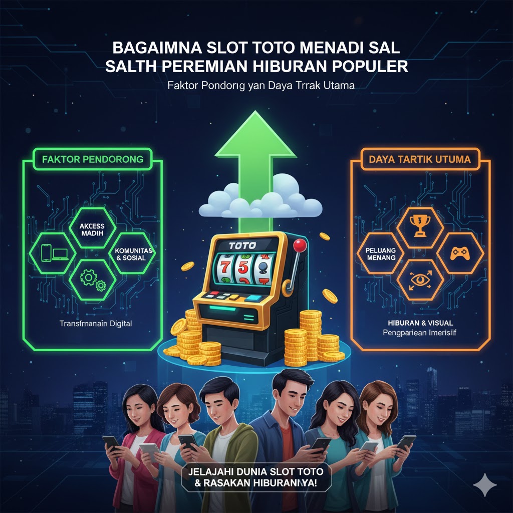 Bagaimana Slot Toto Menjadi Salah Satu Permainan Hiburan Populer